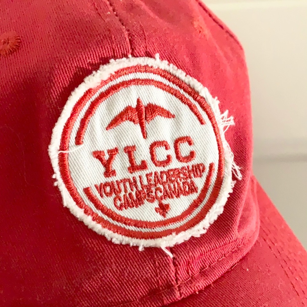 vintage red cap